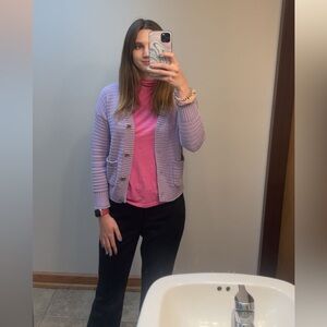 J. Crew black wide leg business casual pants with pockets 6